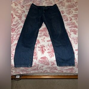 L.L. Bean Signature Mid Rise Blue Straight Leg Denim Jeans